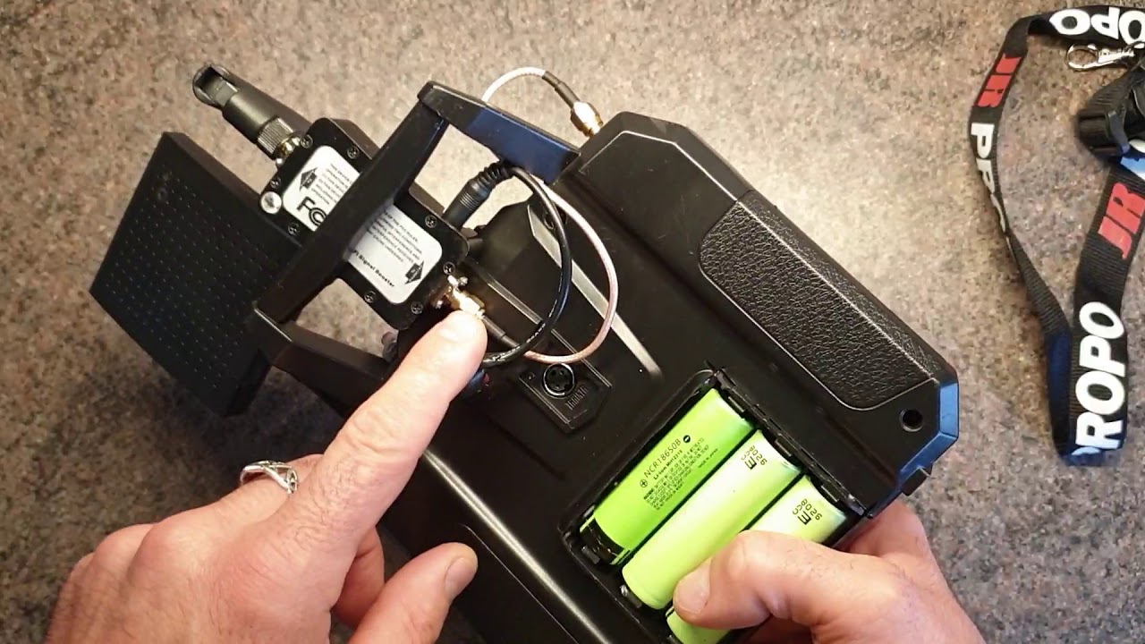 FlySky FS-i6X mod. Переделка антенны и усилитель на 4 китайских вата  booster
