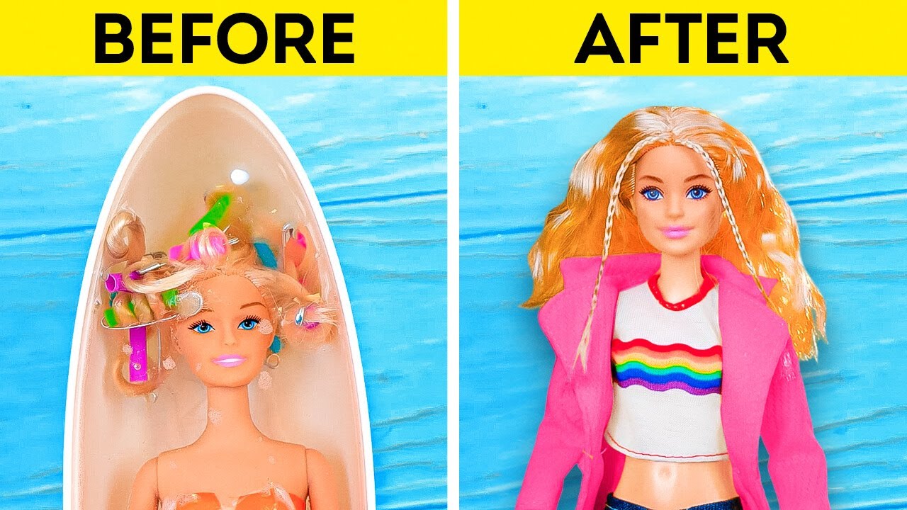 Fantastic Doll Crafts Made From Simple Materials