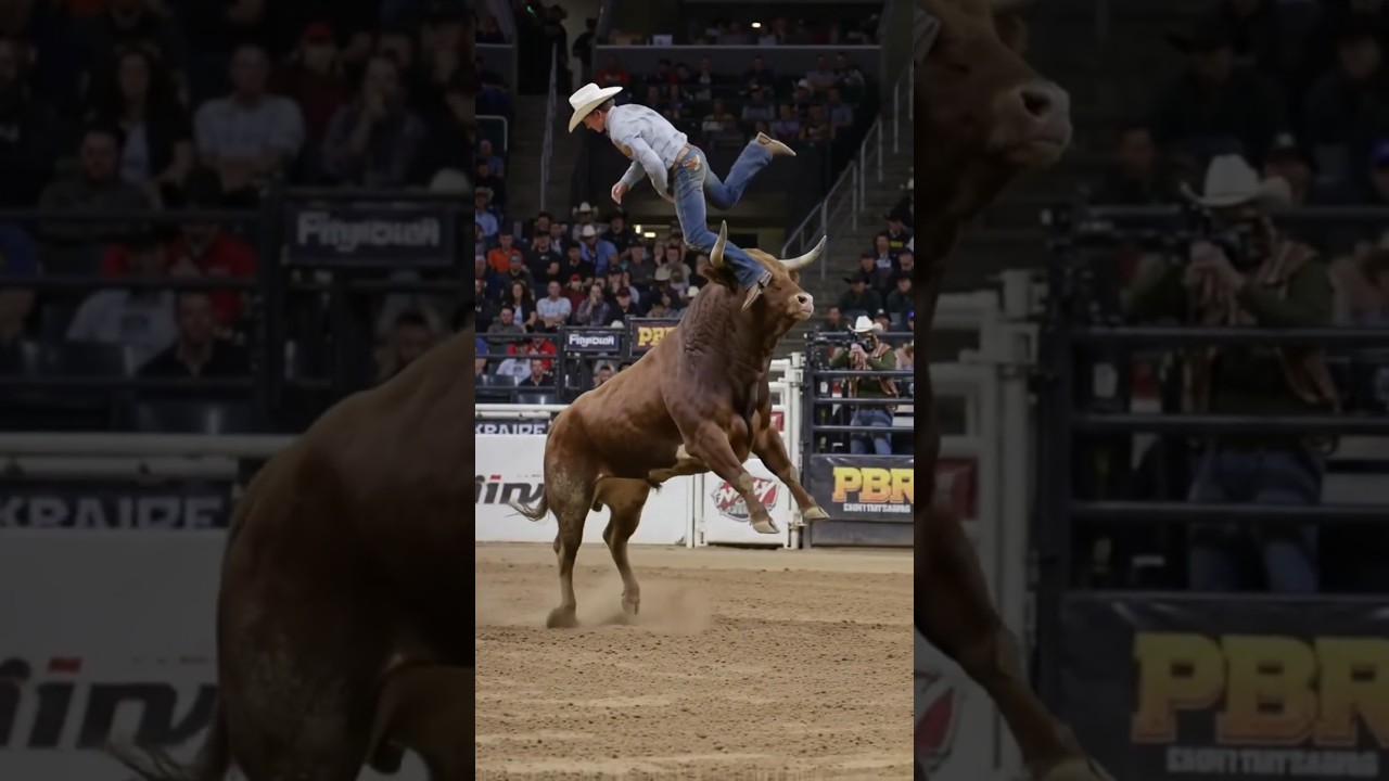 Bull Launches the Cowboy High in the Air! 🤠😨 | USA Rodeo Madness