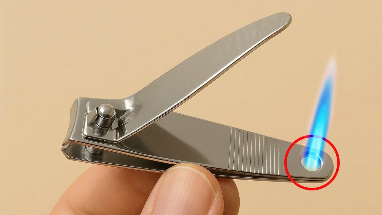 Billions of people are unaware of this secret use of nail clippers😱!