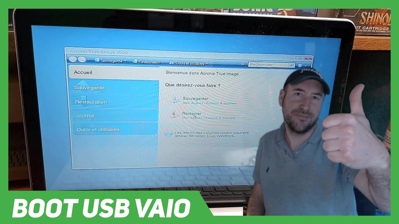 BOOT USB SUR VAIO SONY
