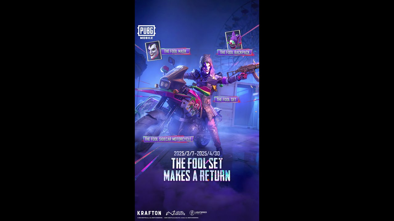 PUBG MOBILE | The Fool Set Returns!