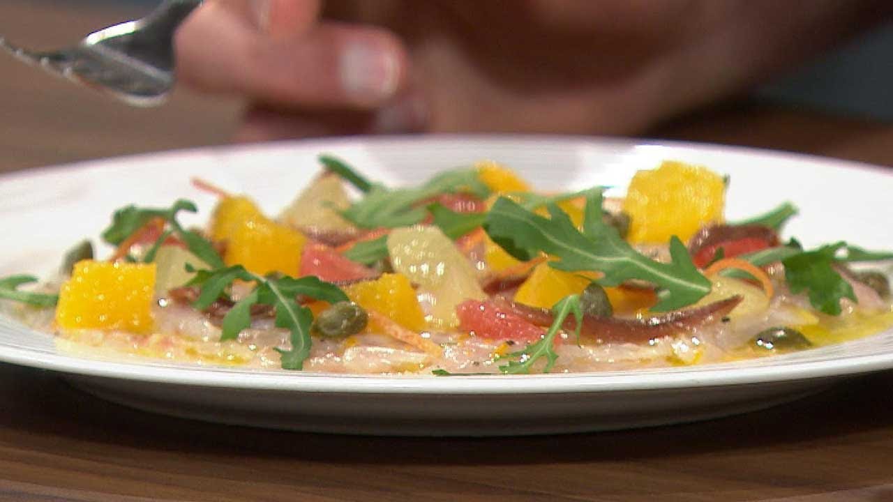 Seabass Carpaccio | Alberto Rossi