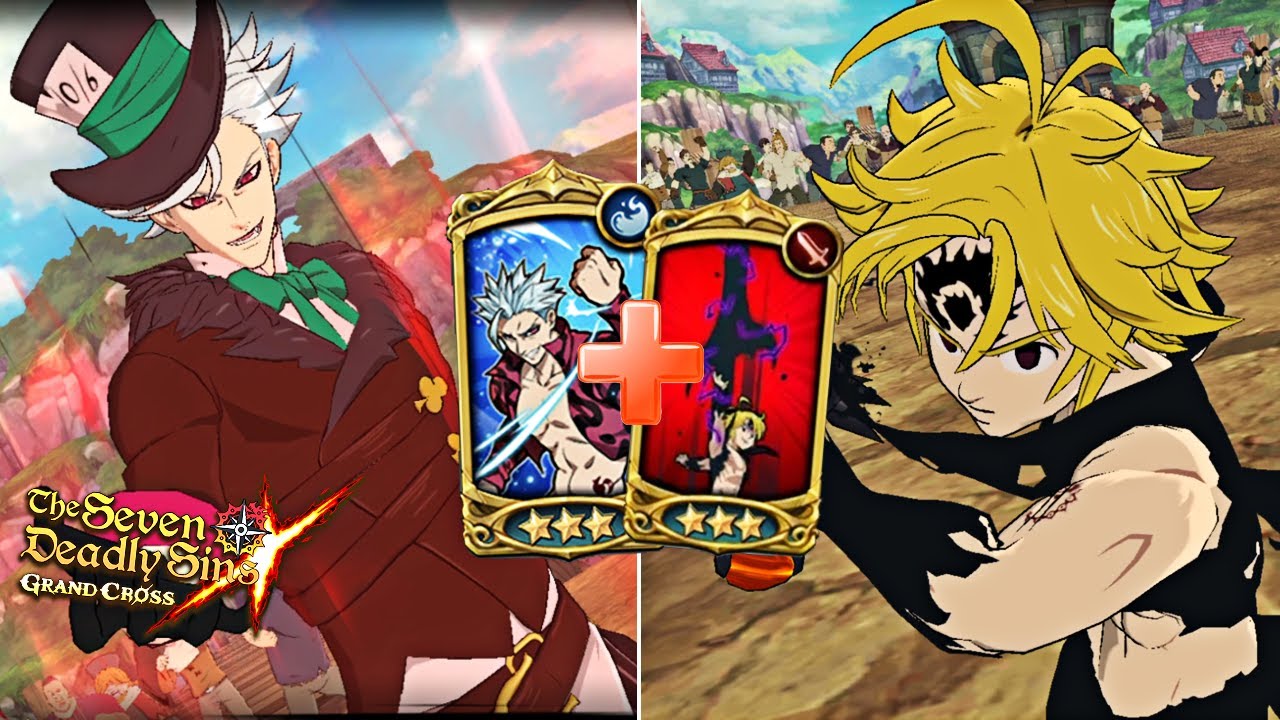 ASSAULT MELIODAS + BAN COMBO! BEST FRIENDS TEAM UP VS PvP! Seven Deadly Sins: Grand Cross