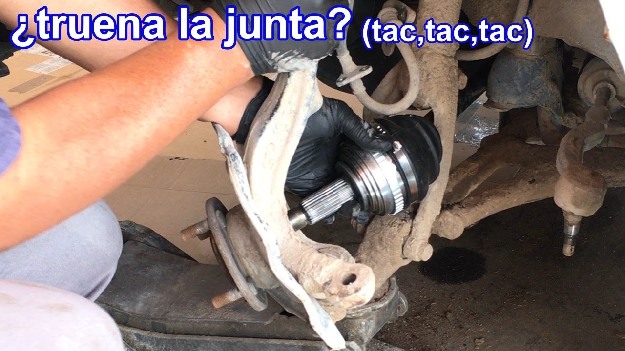 Como cambiar la junta homocinetica, y síntomas.
