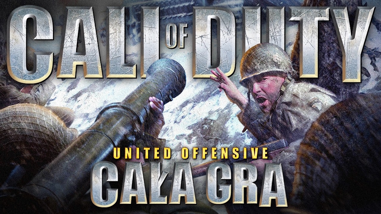 Call of Duty: United Offensive PL - Cała Gra - Gameplay PL 4K