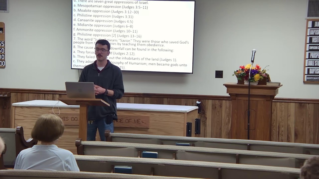 3-4-26 Mid-Week Bible Study (Judges)