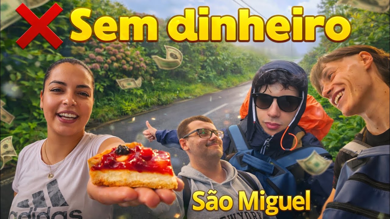 Dei a volta à ilha de São Miguel SEM DINHEIRO… e deu nisto ⬆️