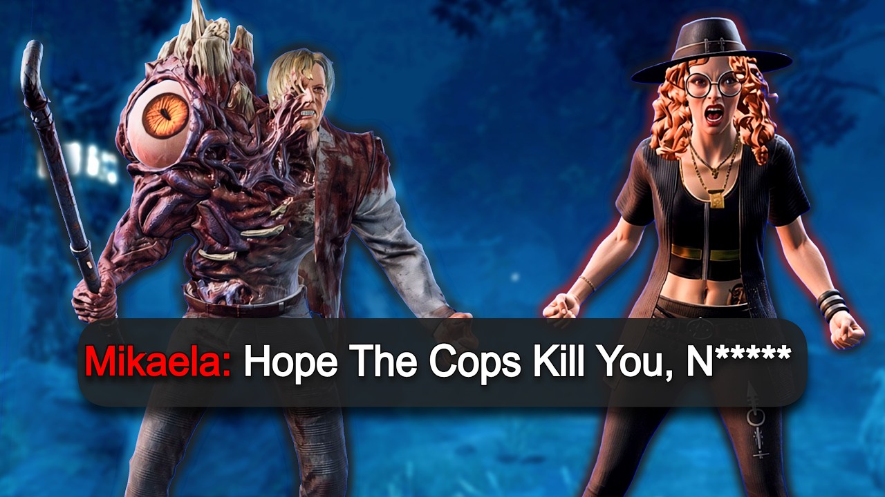 SALTY & RACIST Survivor Couldn't Handle My Blight - Dead by Daylight