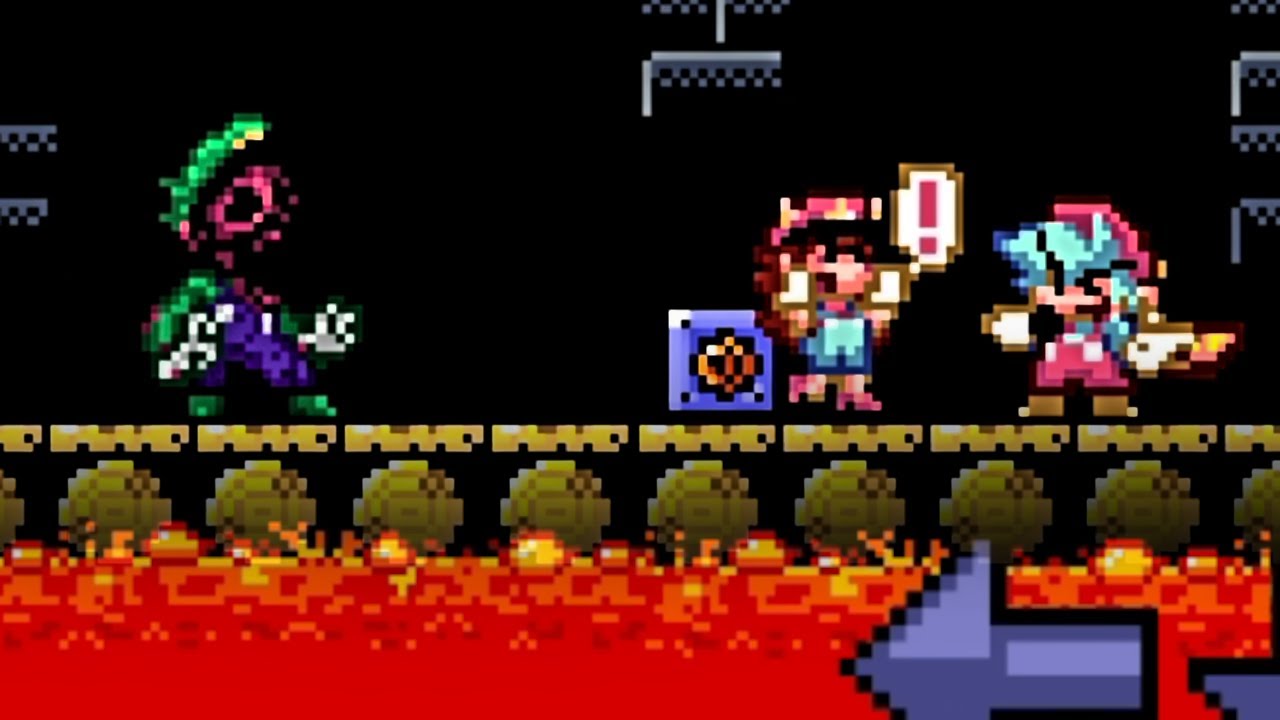 FNF - Mario's Madness - I HATE YOU (SMB Style)