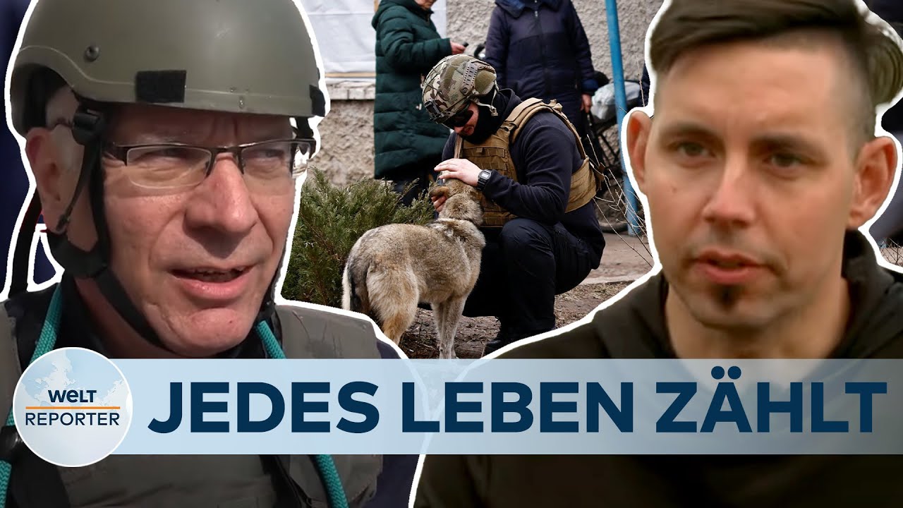 LEBENSGEFÄHRLICHE RETTUNGSAKTIONEN: Die Tierretter von Bachmut | WELT REPORTER