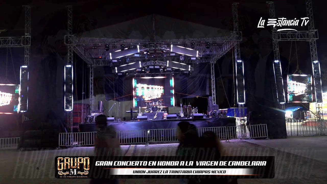En Vivo en Unión Juárez, La Trinitaria Chiapas Mexico Ameniza Grupo M
