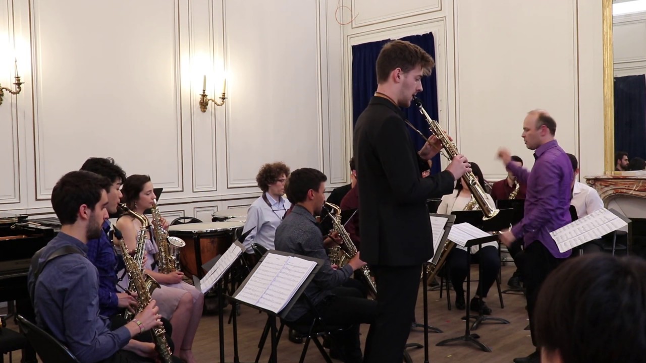 Fantasia (Villa-lobos) - Hugo DIAZ + Versailles Saxophone Ensemble