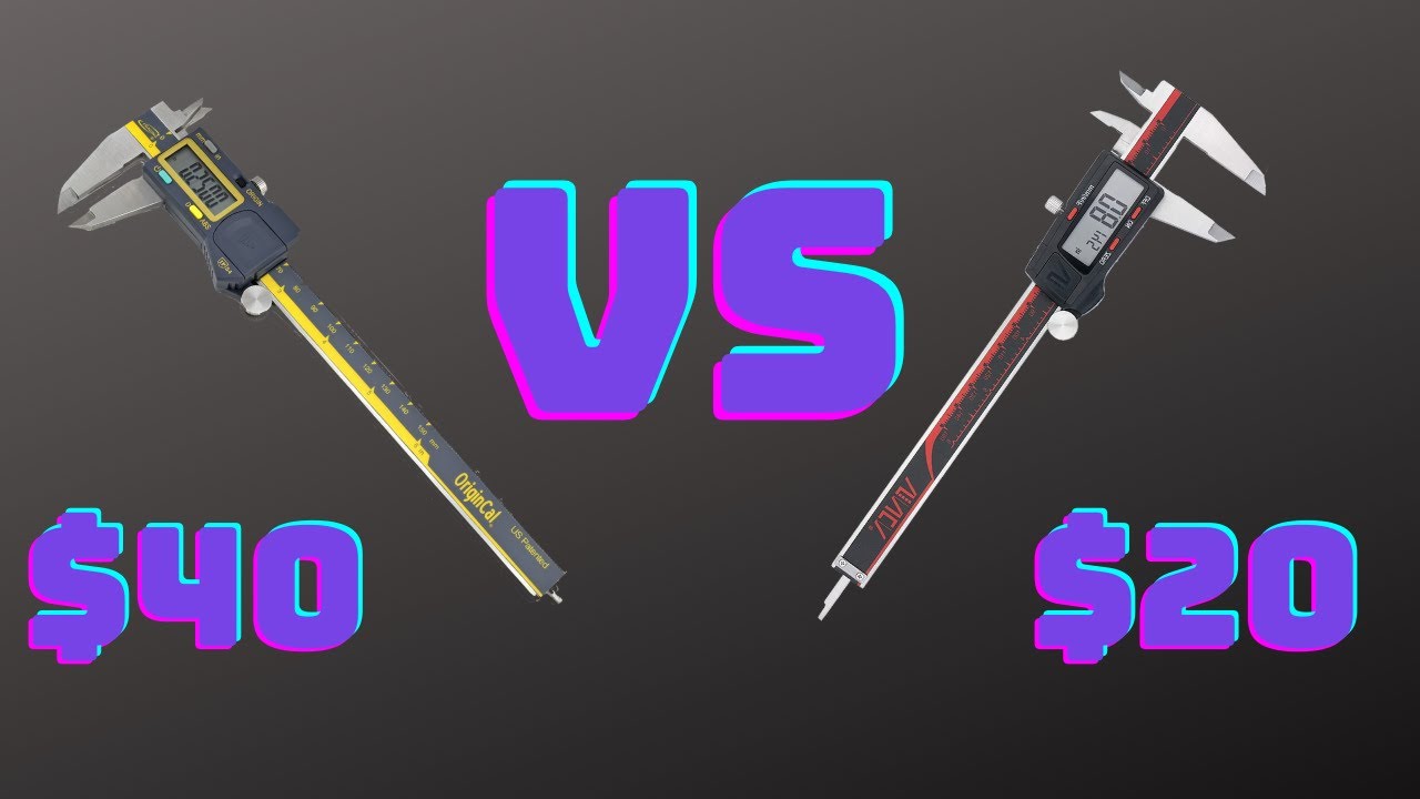 Igaging Absolute Origin Cal ($40) VS Vinca Digital Calipers ($20). The Results May Surprise You!