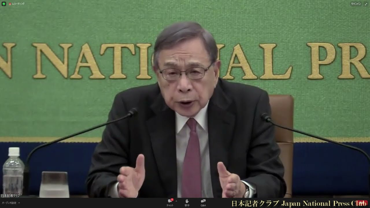 「中国で何が起きているのか」(14) 宮本雄二・元駐中国大使 2024.6.17