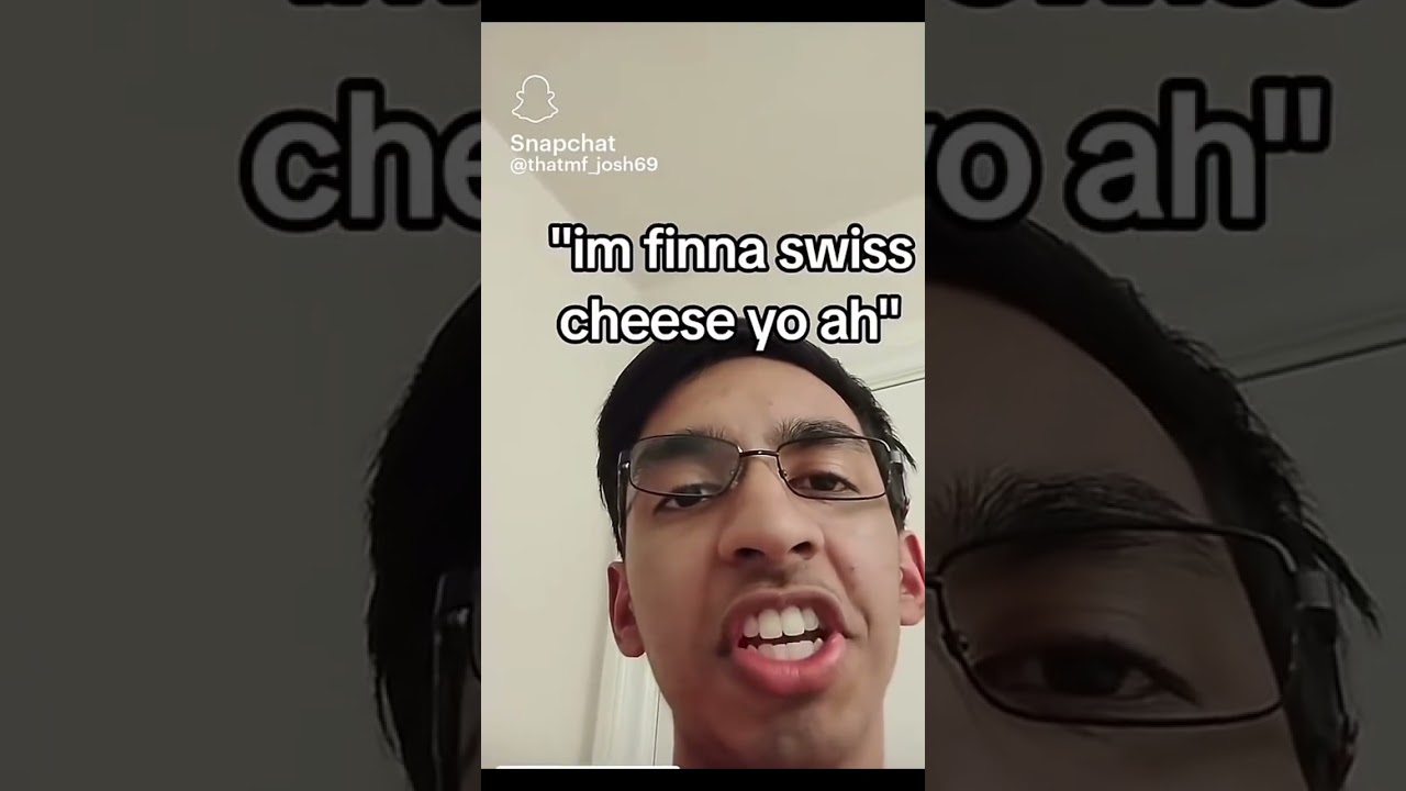 IM FINNA SWISS CHEESE YO AHH #memes  #funny  #swisscheese  #viralshort