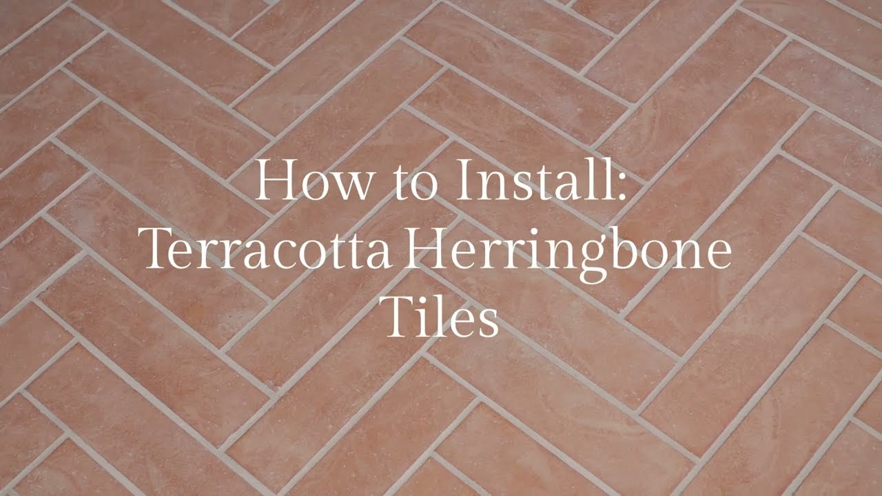 How to Install Terracotta Herringbone Tiles | Step-by-Step Guide