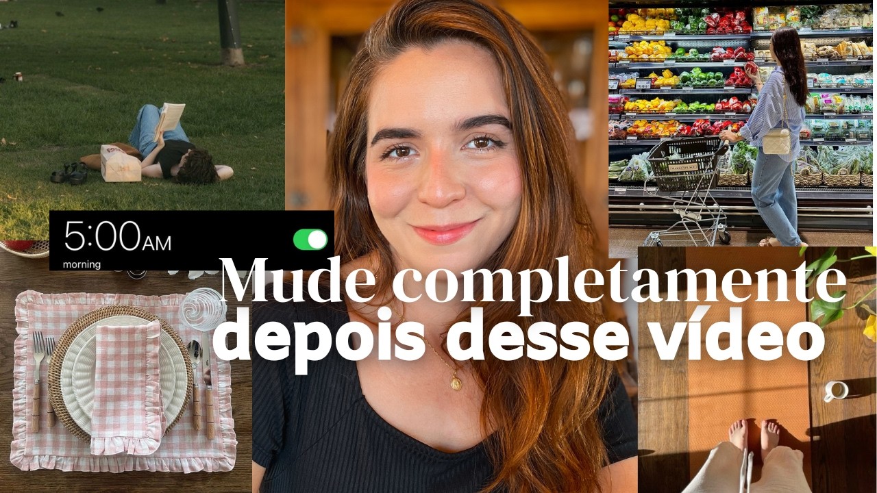 Construa a sua nova EU de 2025 (como TER e MANTER hábitos, rotina e metas)