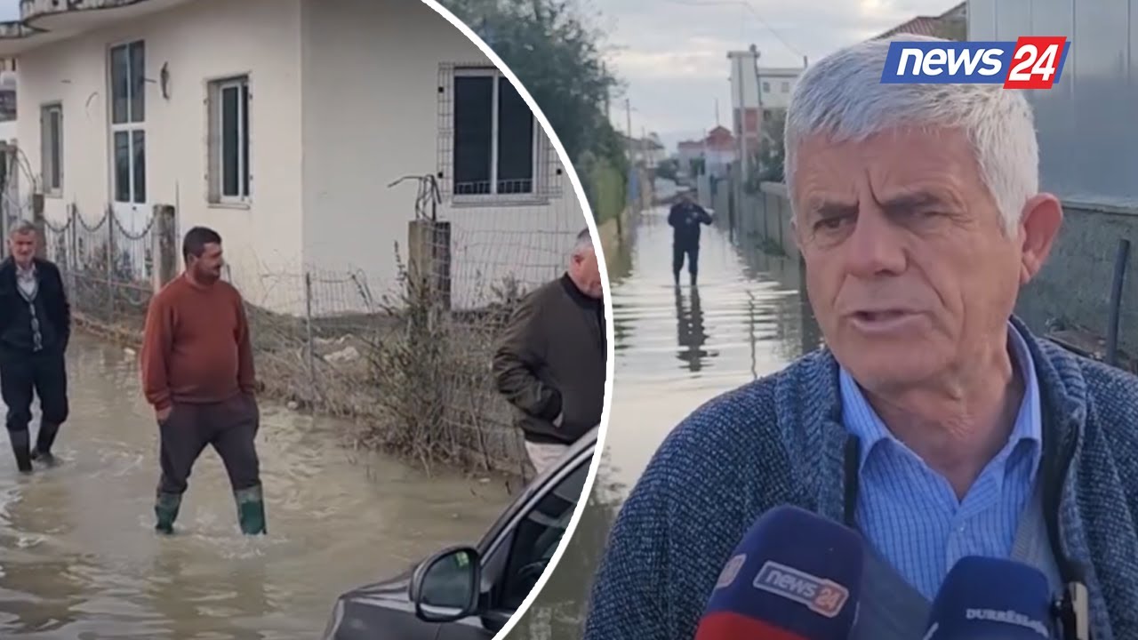 Durrësi nën ujë! 300 banesa të përmbytura, rrëshqitje dhe dëme nga reshjet e dendura