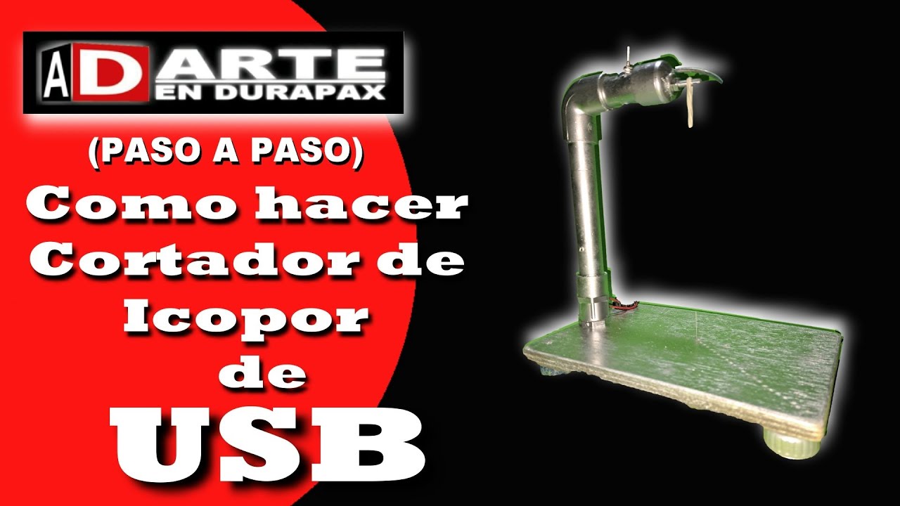 ¡Cambiarás tu forma de cortar Unicel para siempre! ¡Construye un cortador casero!