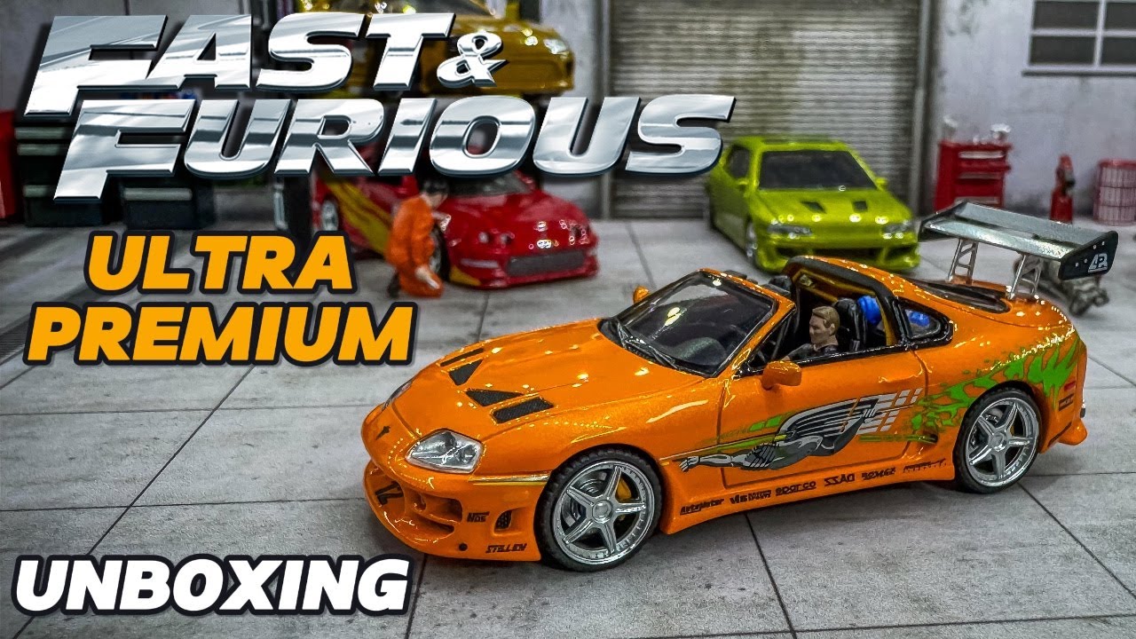 Распаковка лучшей литой модели Fast & Furious Supra 1/64 2025 года
