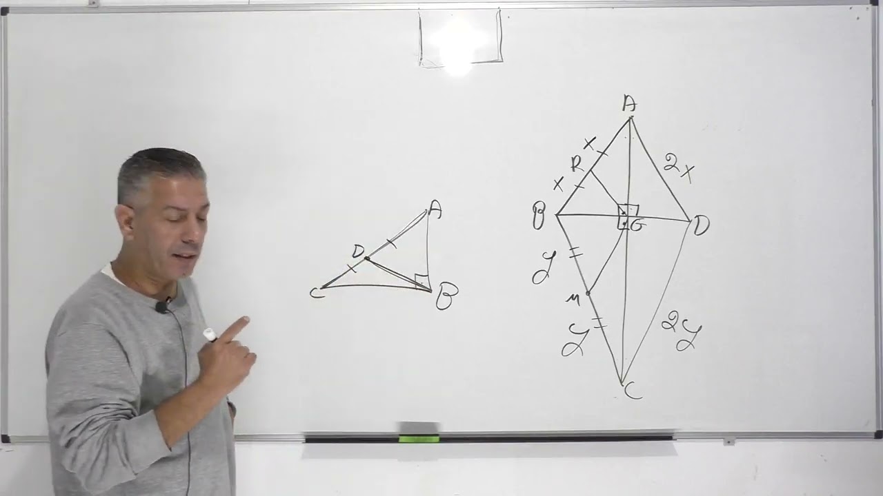 גיאומטריה כיתה ט-הדלתון.נוכיח דלתון ונחשב את ההיקף שלו.השאלה מתבססת על משפט אחד חשוב...