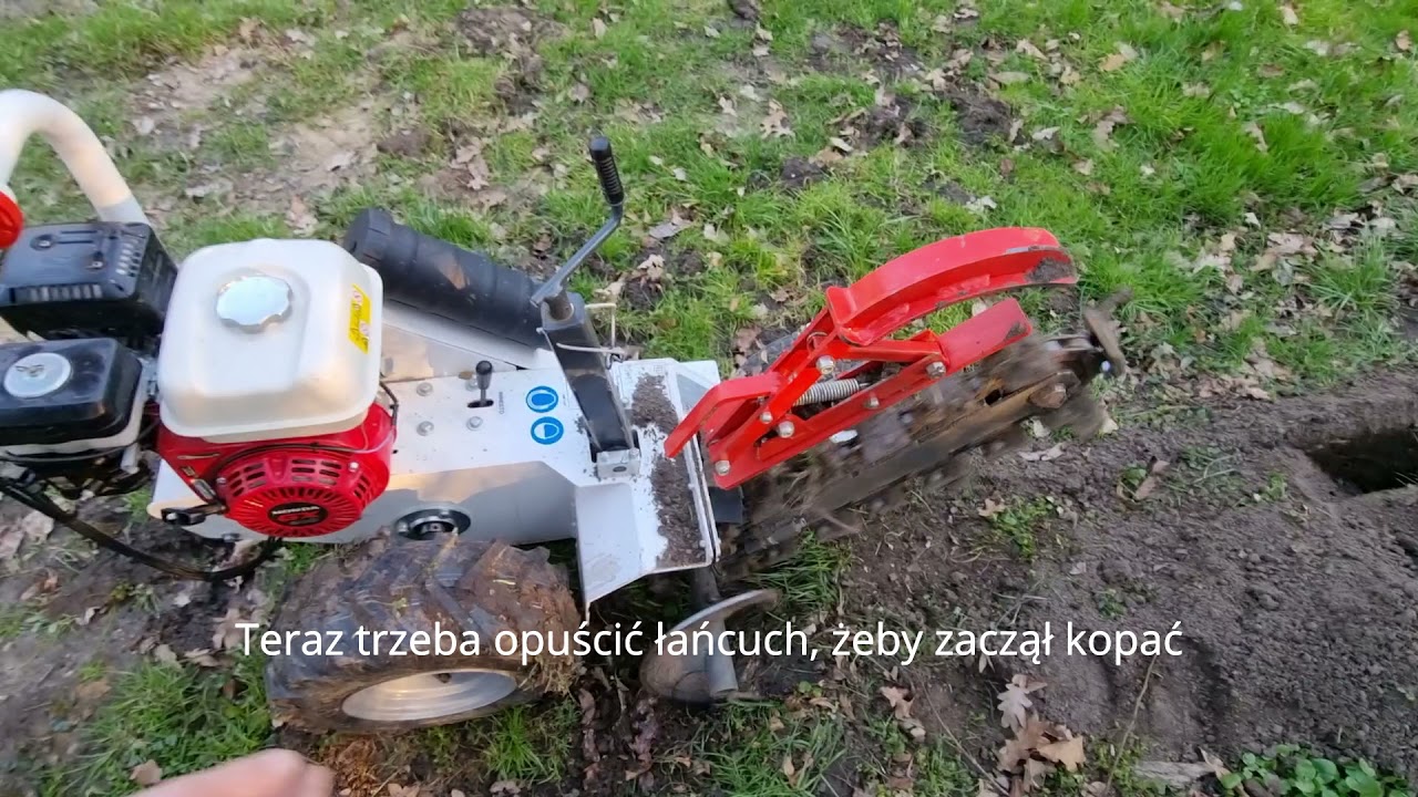 Koparka łańcuchowa Garbin TZS - instrukcja obsługi