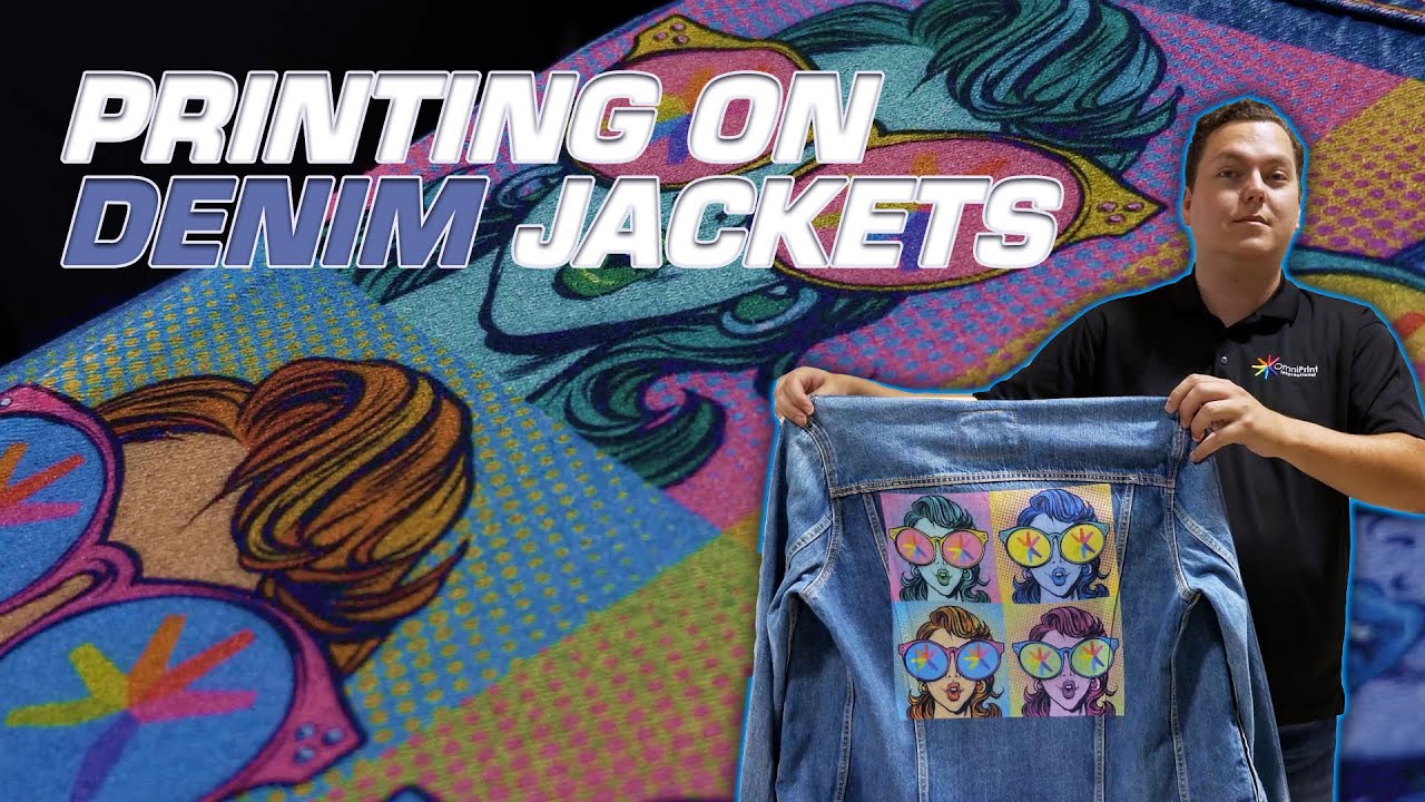 How to print on denim jackets using your Freejet 330TX Plus DTG Printer