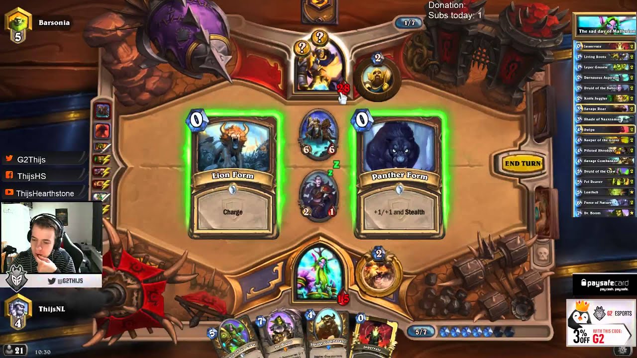 Aggro Druid - Gameplay