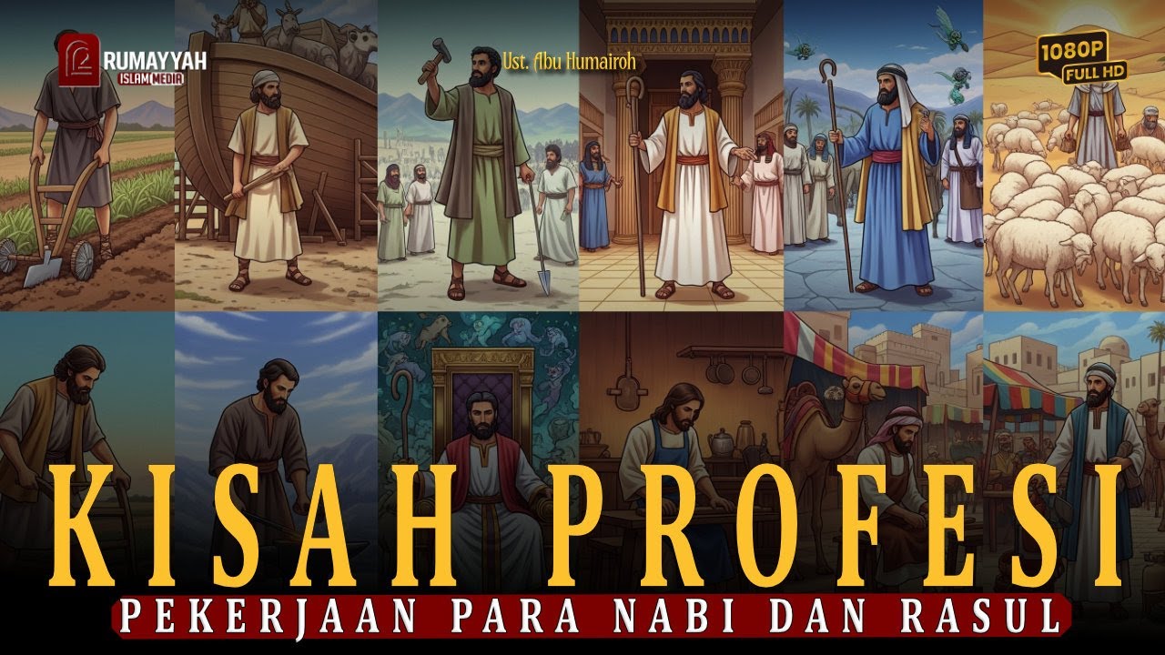 Kisah Profesi Pekerjaan Para Nabi dan Rasul