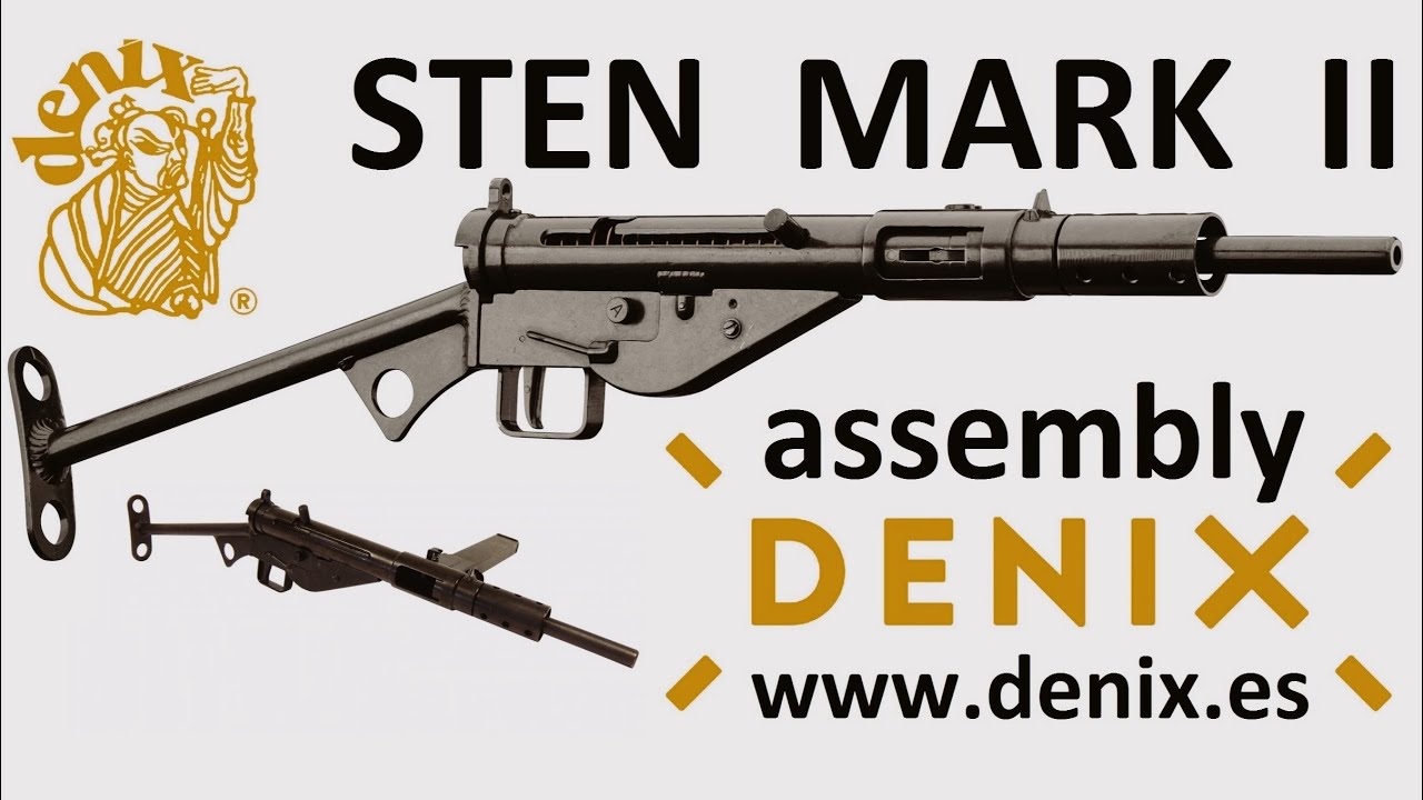 DENIX Sten MKII assembly spot by Sándor Senkó