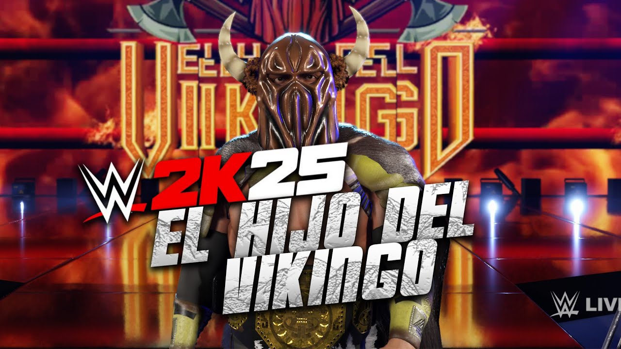 WWE 2K25 EL HIJO DEL VIKINGO w/Call Name GFX | New WWE 2K25 Mods