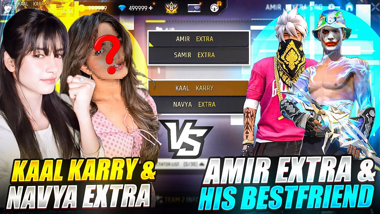 KAAL KARRY & NAVYA EXTRA VS AMIR EXTRA AND HIS BEST FRIEND😱😡2 VS 2 😱AAUKAT KI BAT 👿WHO WON??
