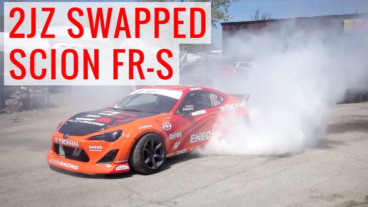 2JZ Swapped Scion FR-S: The How, The Why, The BURNOUT!