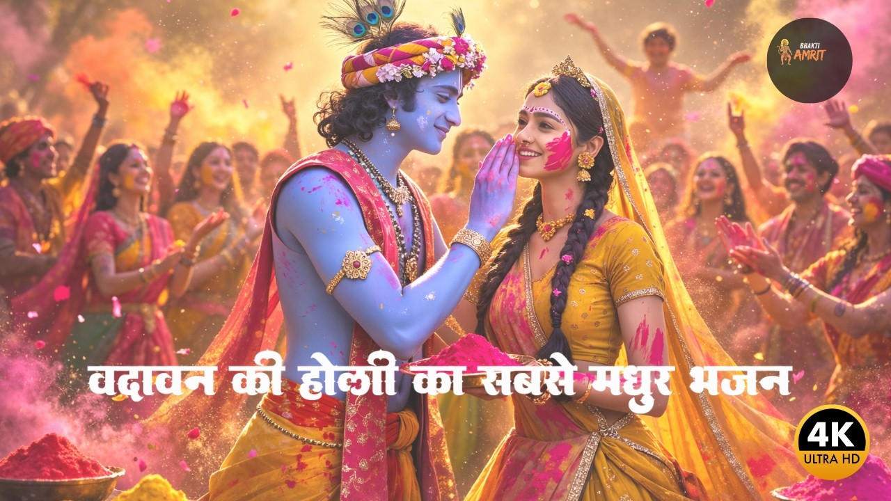 Radha Krishna Holi Special 2026 | वृंदावन की होली का सबसे मधुर भजन @RamNaamDuniya