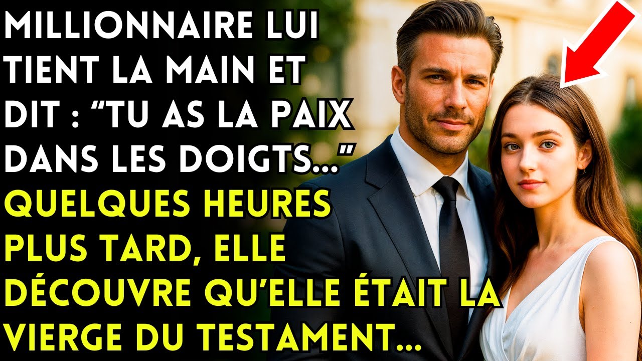 MILLIONNAIRE DIT : “JE VEUX PAS DE LUXE, JUSTE QUELQU’UN QUI ME TOUCHE DU BOUT DES DOIGTS.”