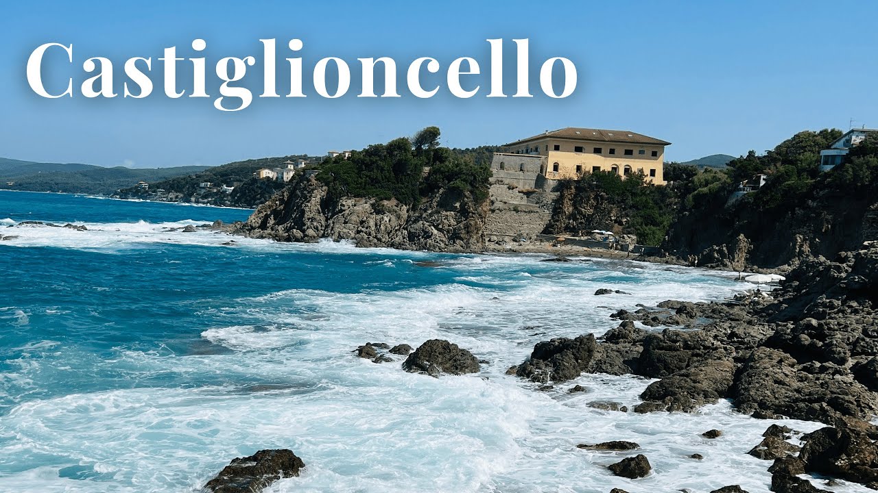 A DAY IN CASTIGLIONCELLO ITALY | Cinematic Vlog & Views of the Beach & Town