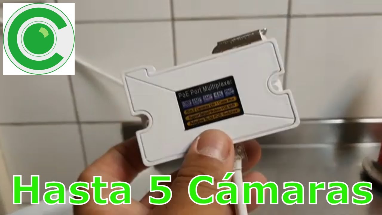 Como se conecta un POE Extender usa Puerto 60w y saca el mejor provecho