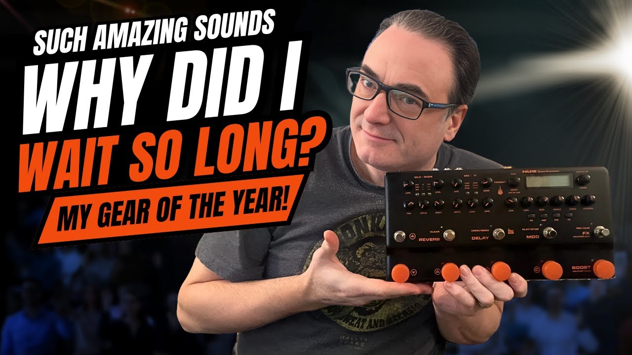 Nux Trident Multi-Effets Processor : My Choice For Guitar Processor of the Year !