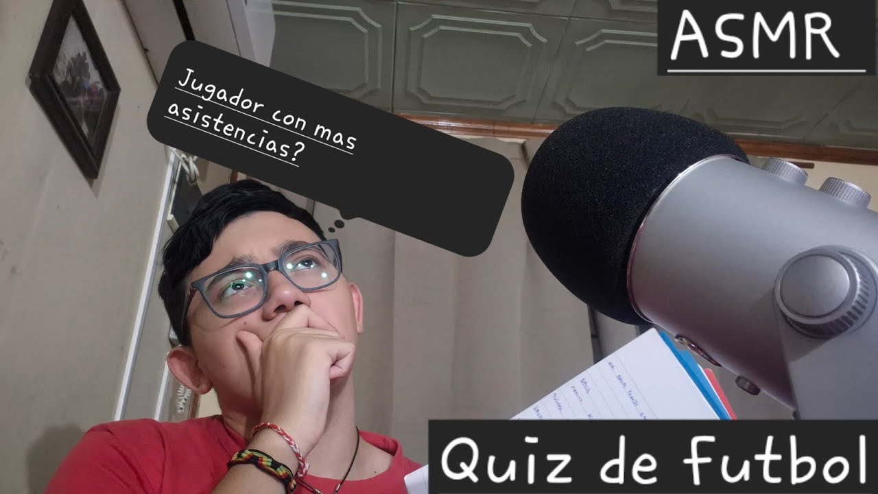 ASMR quiz de futbol!