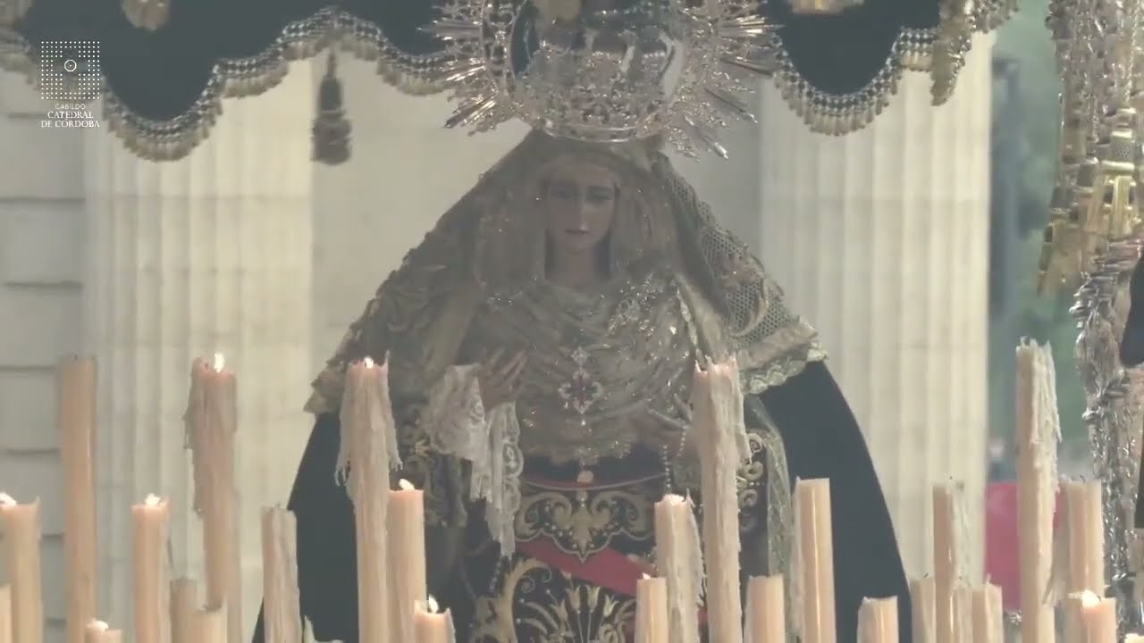 Virgen de la Amargura (El Rescatado) en Plaza del Triunfo | Córdoba 2025