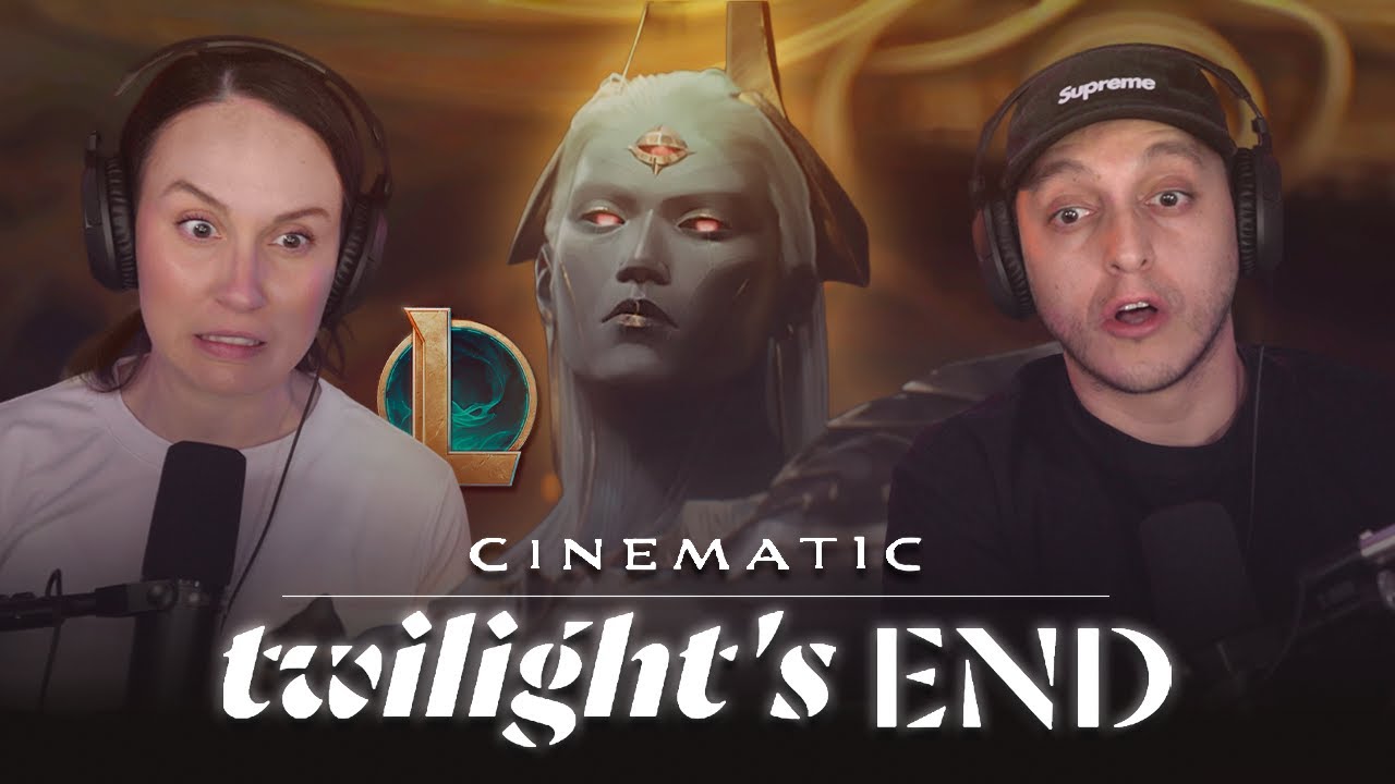 FIRST TIME WATCHING TWILIGHTS END! LEAGUE OF LEGENDS CINEMATIC!