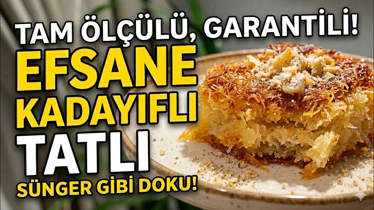 KADAYIFLI ŞERBETLİ TATLI ‼️KOLAY TATLI KADAYIFLI KEK TATLISI NASIL YAPILIR? #tatlıtarifleri #tarif 