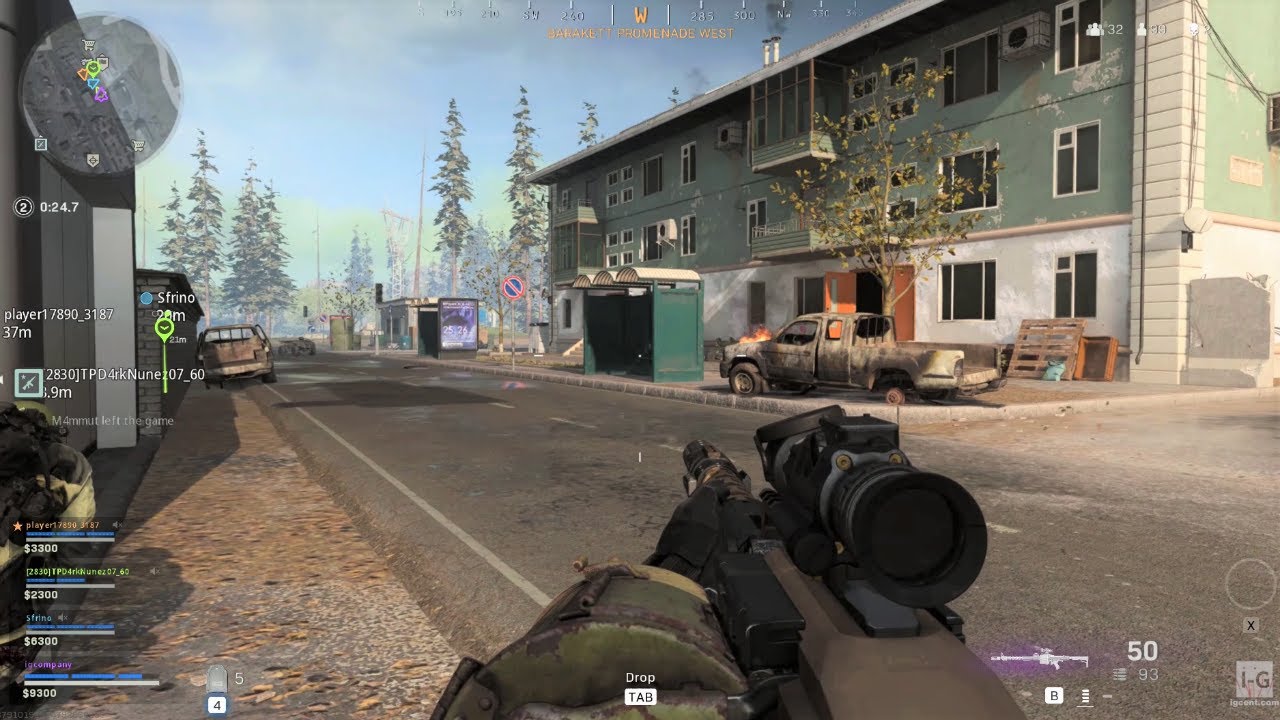 Call of Duty: Warzone - Battle Royale Quads Gameplay (1080p60fps)
