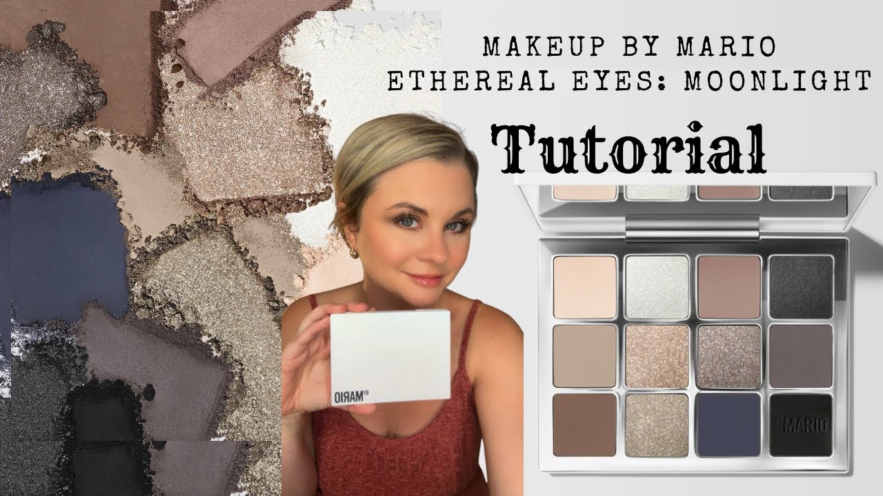 Makeup By Mario Ethereal Eyes Moonlight Eyeshadow Palette TUTORIAL 🌙