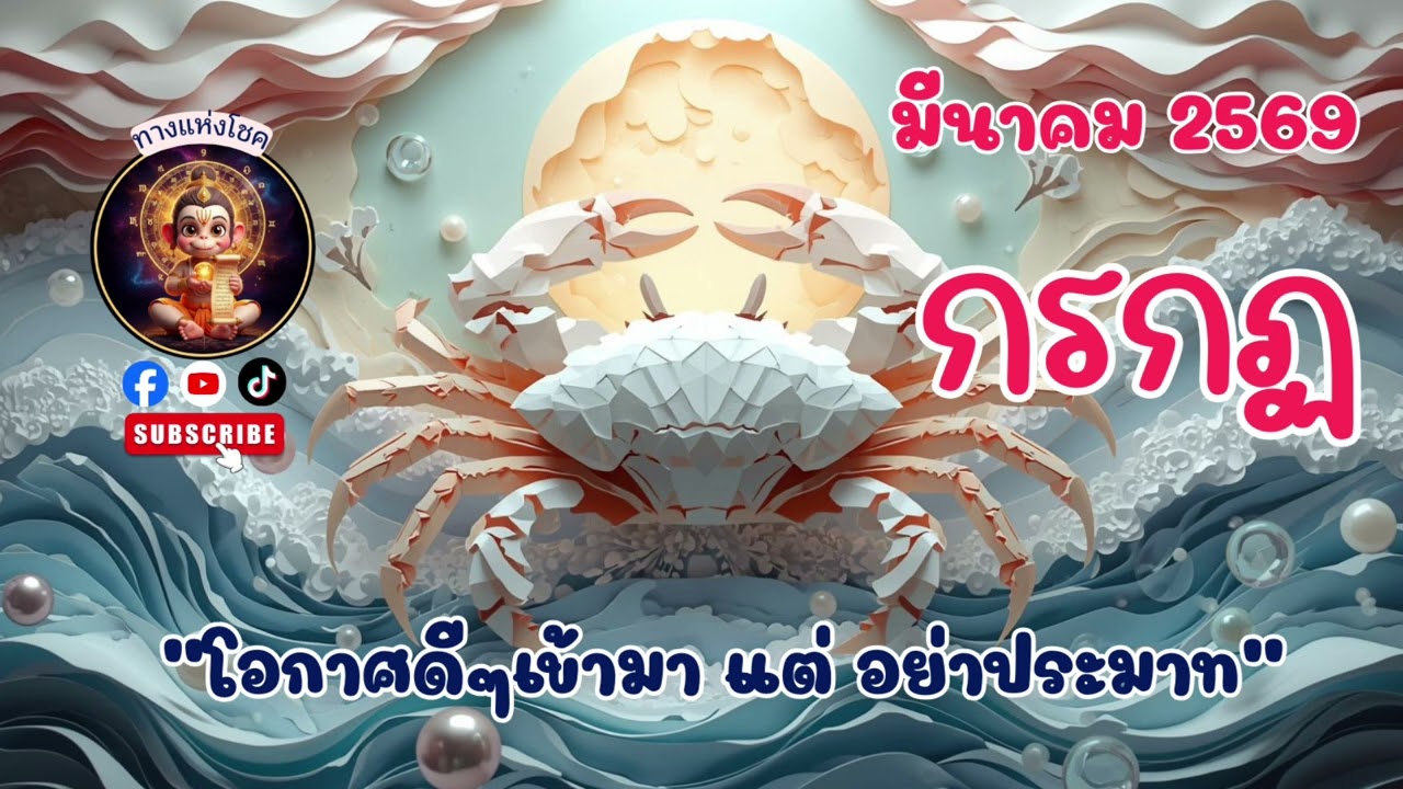 ราศีกรกฏ มีนาคม 2569