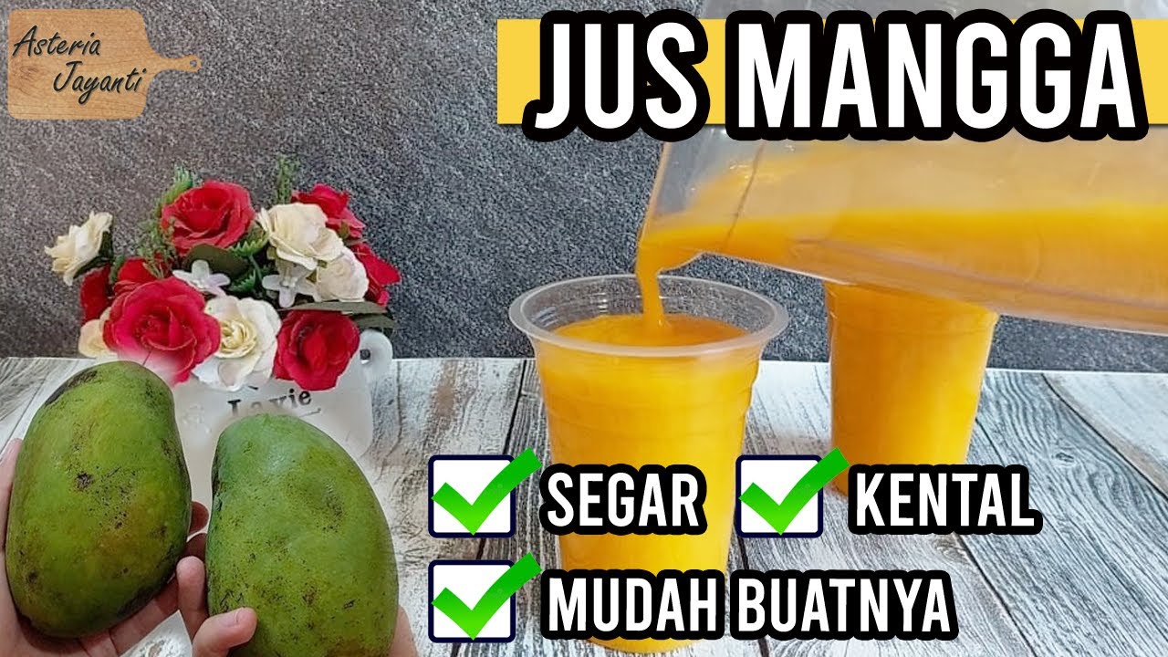 Resep Jus Mangga
