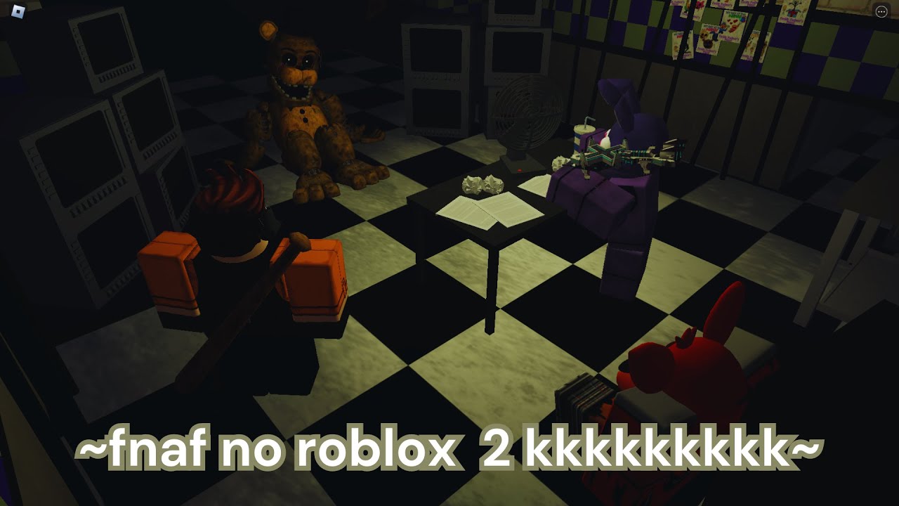 Five Nights at Freddy's no Roblox | Parte 2