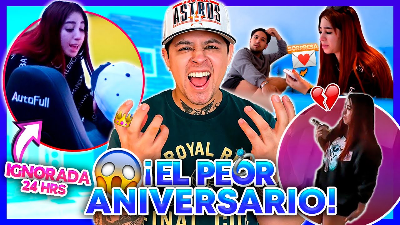 OLVIDO NUESTRO ANIVERSARIO E IGNORO A MI NOVIA TODO EL DIA 😨| Ced Mejia