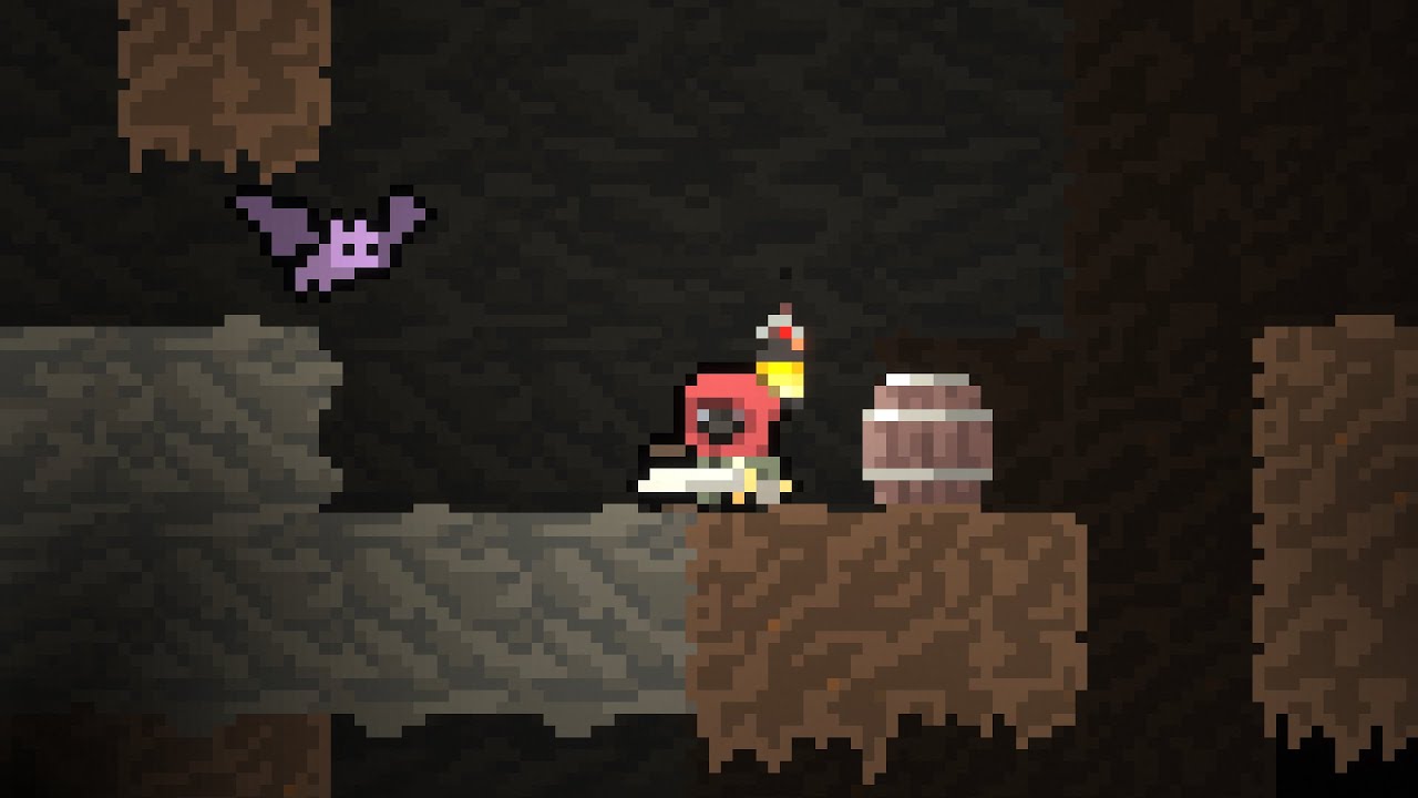 cave game where everything tries to kill you